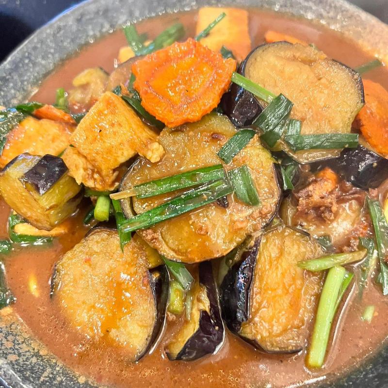 なすの味噌炒め(まんじゅまい )