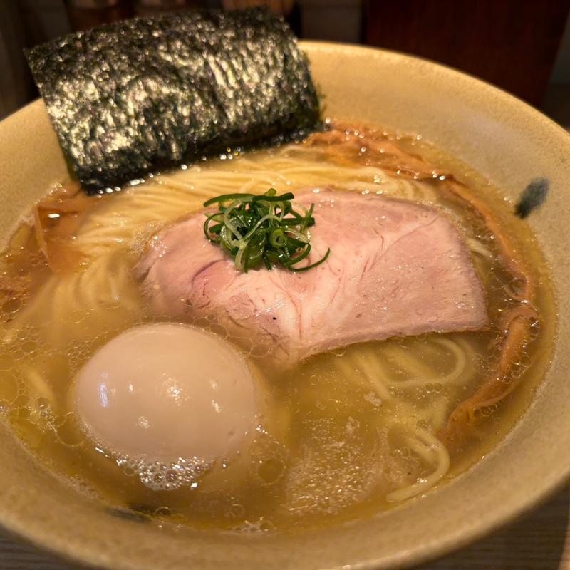 塩そば味玉入り(RAMEN　にじゅうぶんのいち （RAMEN　1/20）)
