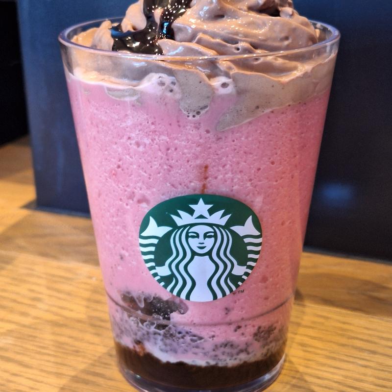 ルビーショコラシンフォニーフラペチーノ(スターバックス コーヒー イオンタウン伊賀上野店)