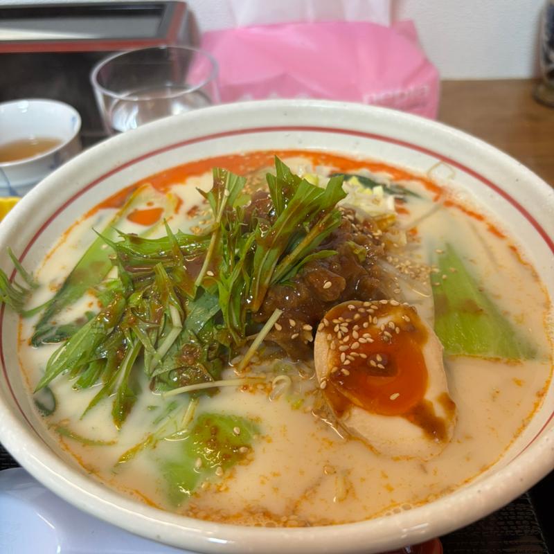 豆乳担々麺(食彩おおひら)
