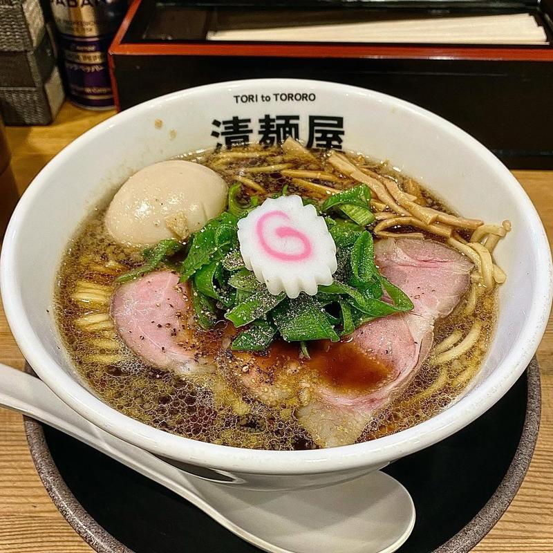 背脂中華そば(清麺屋 )