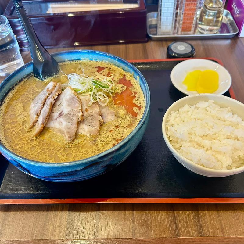 味噌カレー担々麺 チャーシュー(廣河ヌードル )