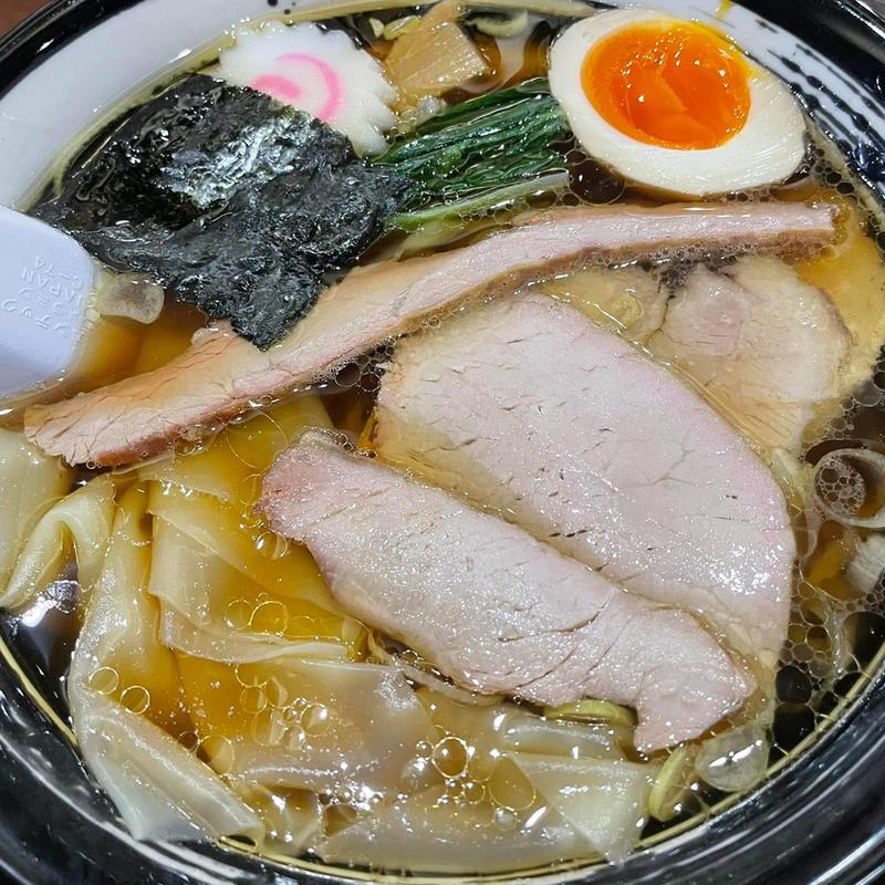 特製中華そば(白河手打ち中華そば すずや)