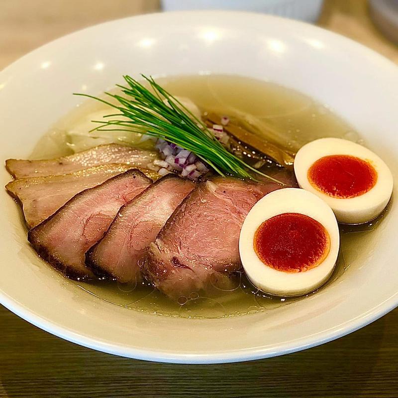 特製中華そば 塩(宍道湖しじみ中華そば琥珀 池袋店)