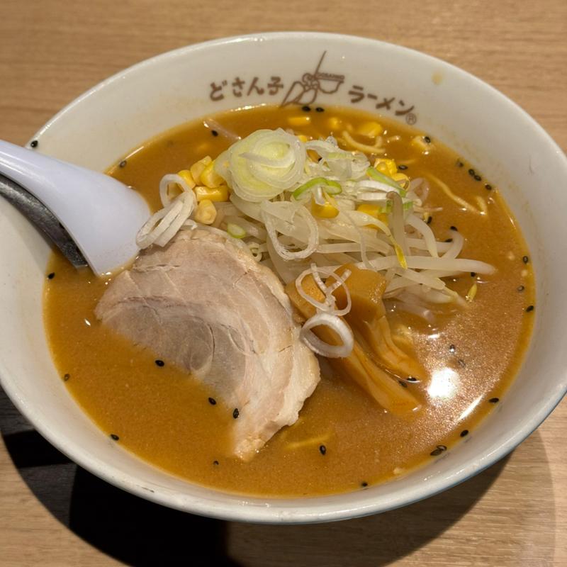 味噌ラーメン(麺酒蔵 どさん子 新木場店)