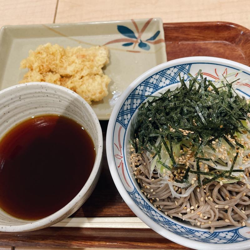 つけ蕎麦(肉麺 右衛門 PaSaR幕張上り店)
