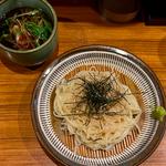 葱鮪せいろ(饂飩 岩兵衛（うどん がんべえ）)
