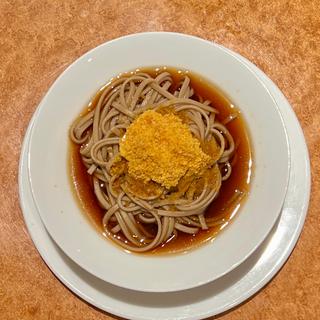 発酵バターとカラスミのお蕎麦(糀ナチュレ)