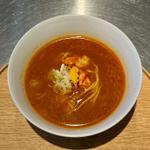 オマールエビラーメン(めんとスープ Ando Noodle Gastronomic)