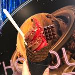 ル・ショコラ・アランデュカスのソフトクリーム