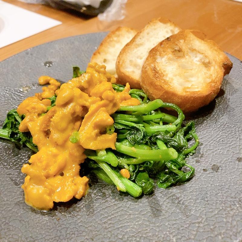 うにクレソン(料理や 万ぷく)