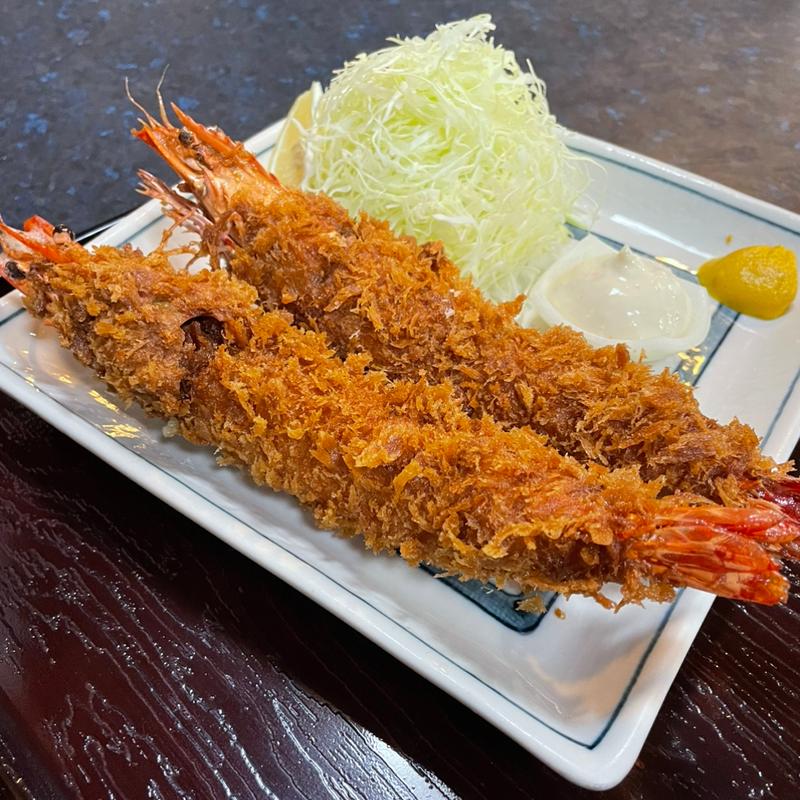 エビフライ(とんかつのゆき藤 （ゆきふじ）)