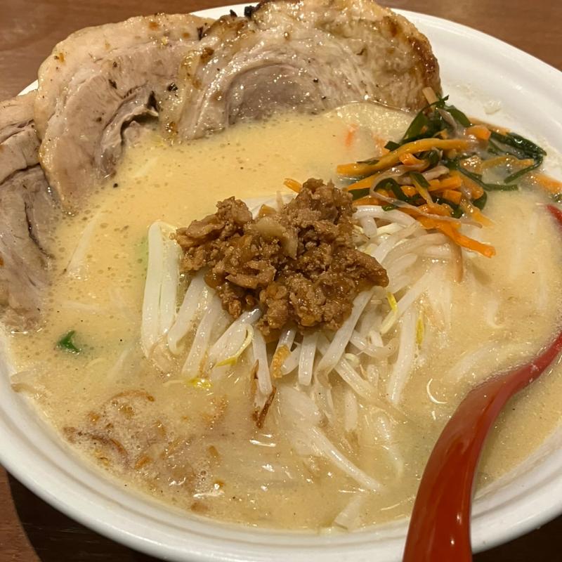 福島味噌　炙りチャーシュー麺(蔵出し味噌 麺場 田所商店)