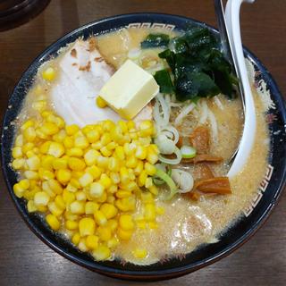 味噌バターコーンラーメン(北海道らーめん 熊源)