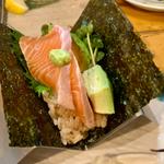 のっけ巻き寿司（アボカドサーモン）