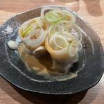 特製水餃子（ごまだれor醤油だれ）(つけ麺屋 ごんろく 両国店  （つけめんや・ごんろく）)
