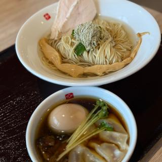 特製鶏つけそば(中華そば高野 横浜ベイサイド店)