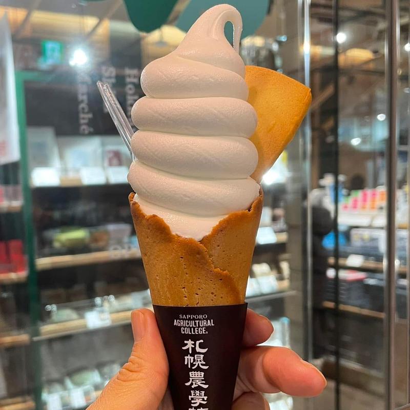 ミルクソフト(札幌農学校ＪＲ札幌駅店)