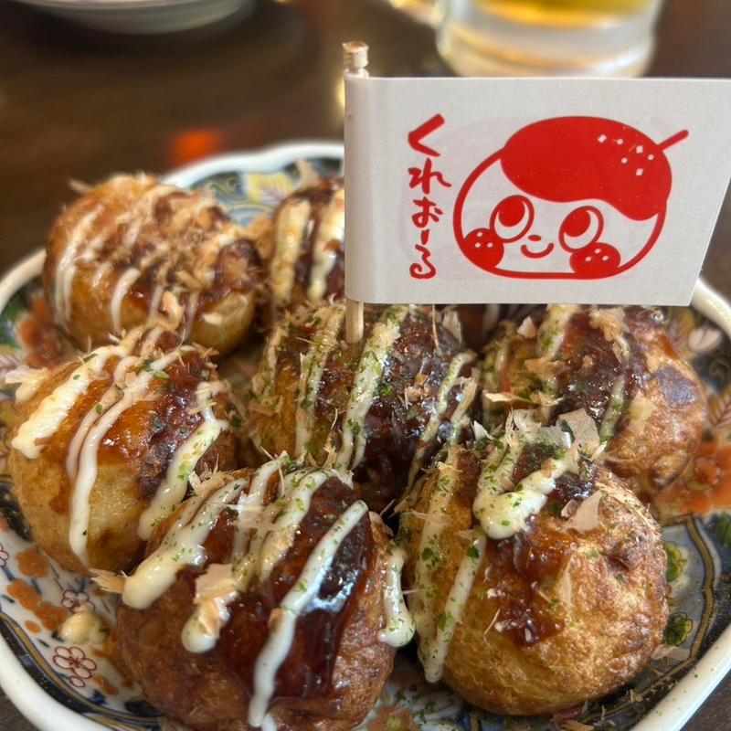 たこ焼きまろやかソース味　8個(道頓堀酒場くれおーる)