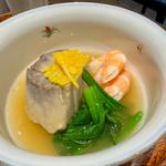 海老芋とエビの煮物(大阪 松下)