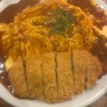 オムカツ大盛り