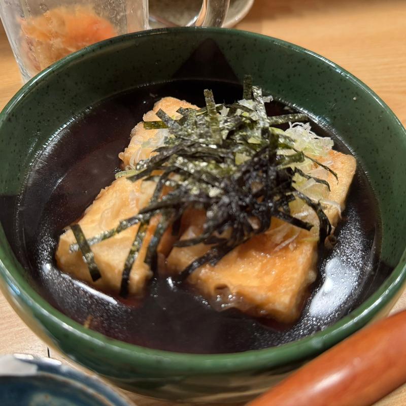 揚げ出し豆腐(やきとり酒蔵 庄助本店)