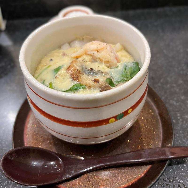 海鮮茶碗蒸し(鮨楽こもり)