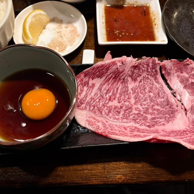 コースの和牛(和牛焼肉 橘ブリアン)