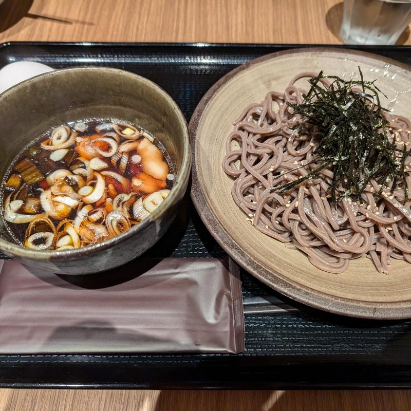 肉つけそば(つるりつるり蕎麦と炉端)