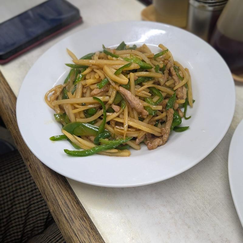 青椒肉絲(八海ラーメン)