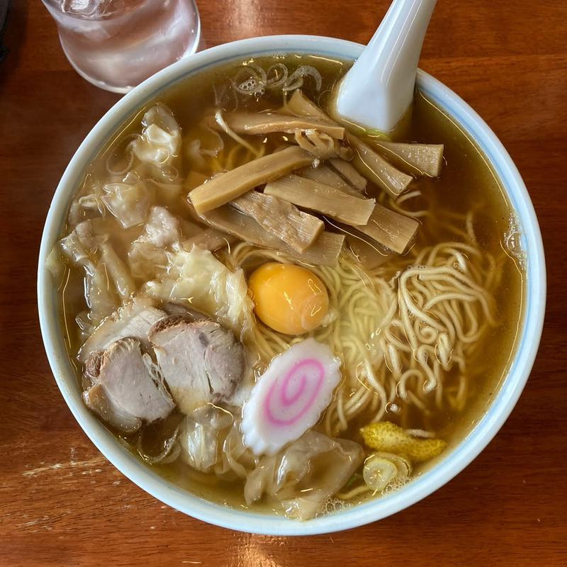 2玉 生卵 ワンタン(大勝軒 )