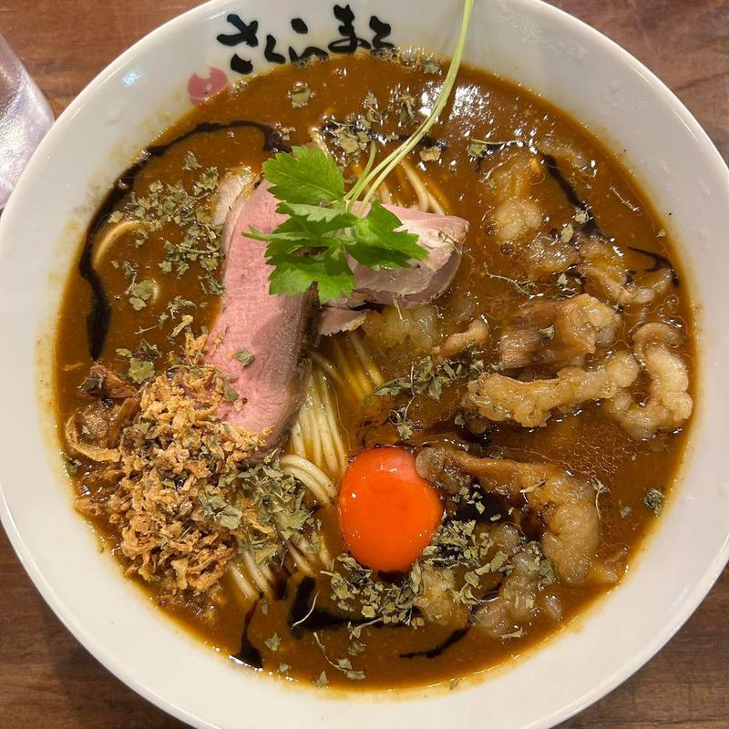 ホルモンカレーラーメン(麺屋 桜息吹 )