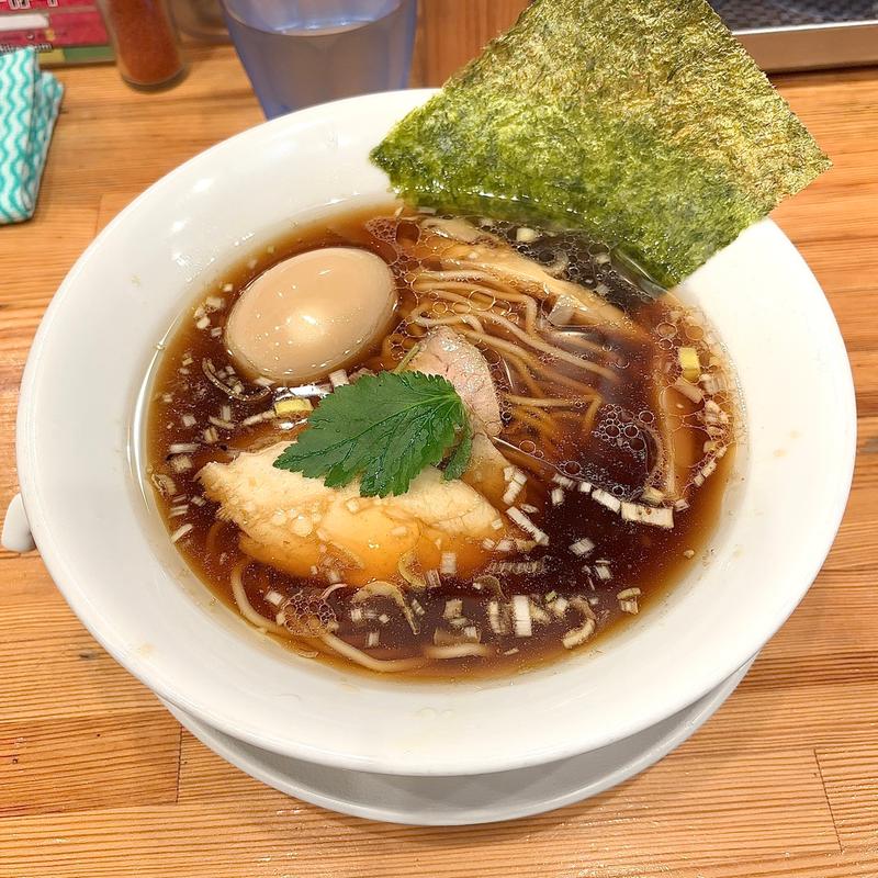 鶏味玉そば(中華そばムタヒロ 大阪堺東店)