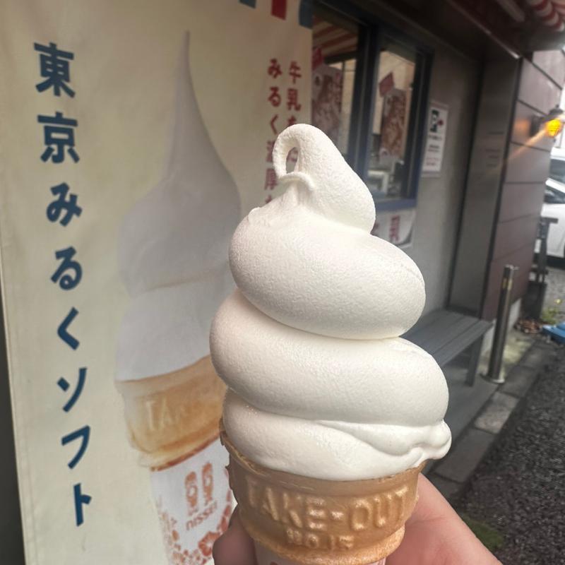 東京みるくソフト(牛乳食パン専門店　みるく)