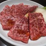 上カルビ(炭火焼肉 きらく亭)