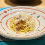 ランチコース　カルボナーラ　(イタリア料理クチーナ・オルソ宇治小倉店)