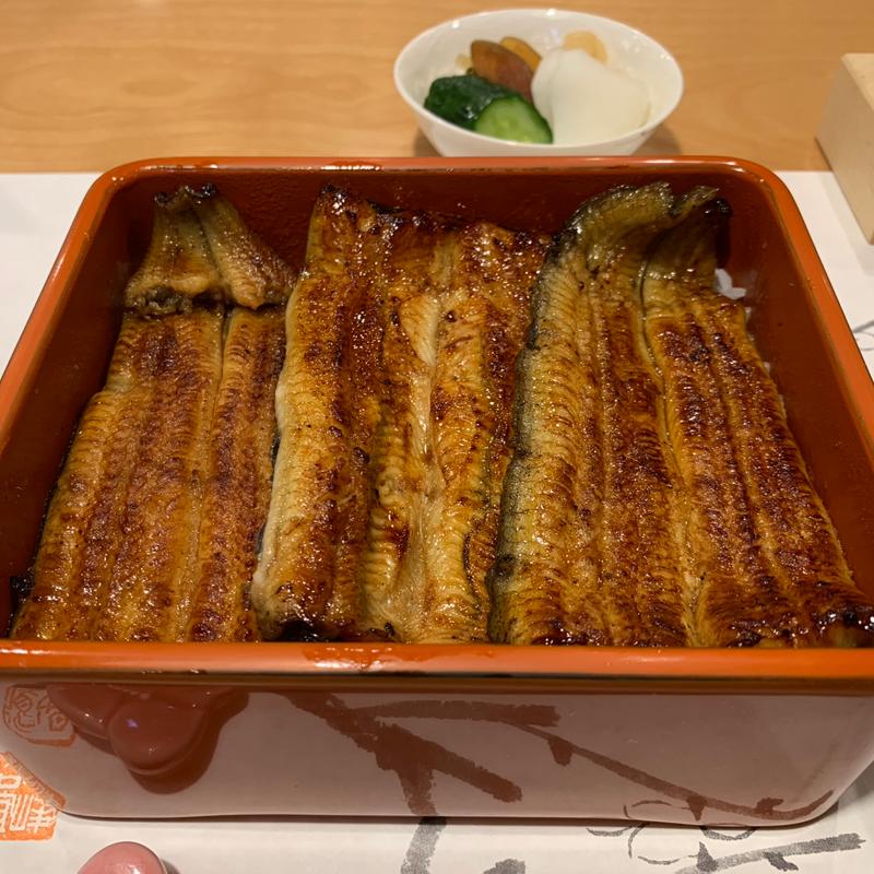 鰻重 竹（きも吸付）(龜屋)