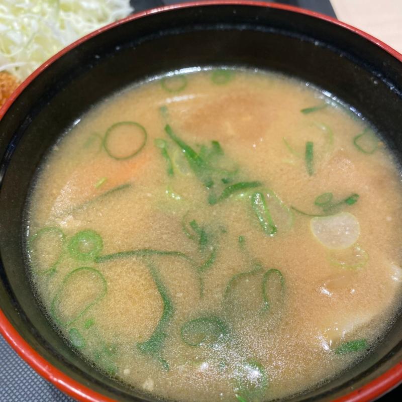 豚汁(松のや 高松今里店)