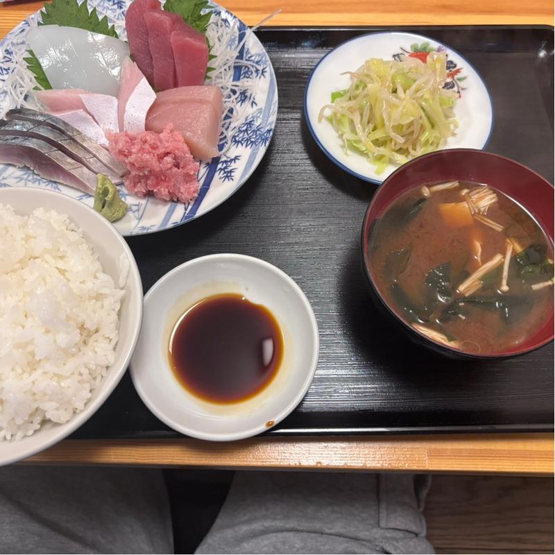 刺身定食(海鮮処まるうえ)