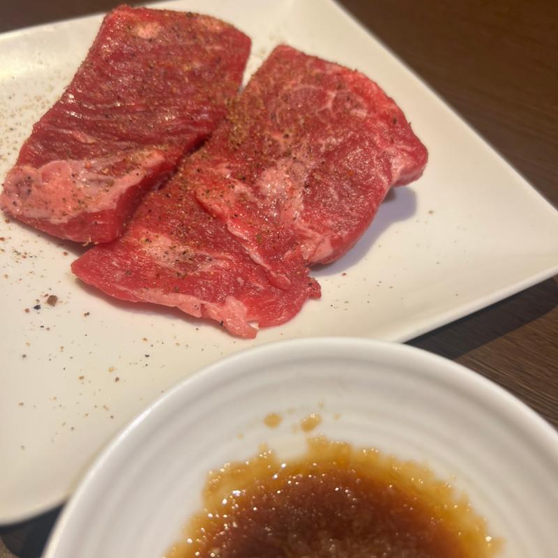 赤身ロースの塊焼き さっぱりおろしポン酢で(焼肉ダイニング ワンカルビ 三木店)