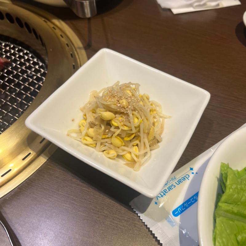 豆もやしナムル(焼肉ダイニング ワンカルビ 三木店)