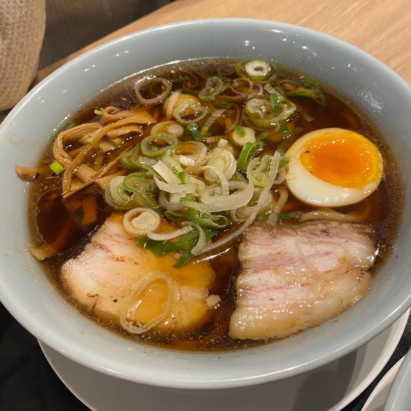 醤油ラーメン(喜多方ラーメンとし食堂 イオンモール土岐店)