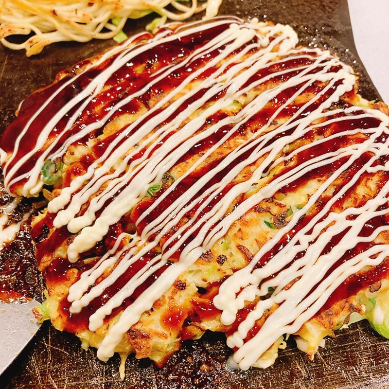 自慢の豚玉(お好み焼 ･ 鉄板焼 まんまる)