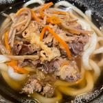 肉うどん（きんぴら入り）(橙や 小平南口店 （だいだいや）)