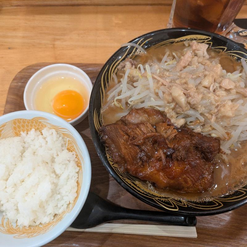 極中華蕎麦セット中(極中華蕎麦 ひろた)