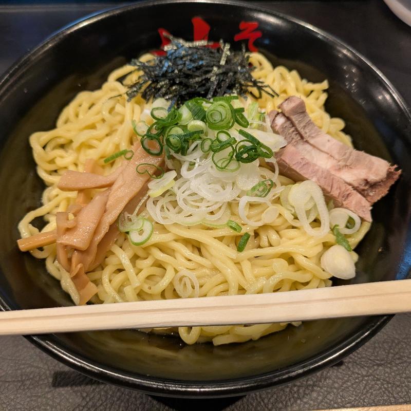 辛味噌油そばW盛り(東京油組総本店学芸大組)