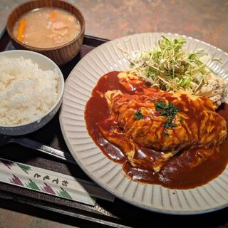 とろたまバーグセット(サフラン サフラン)