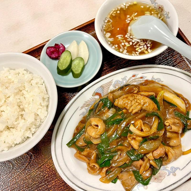 ホルモン定食(大三元)