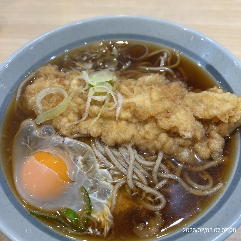 いか天そば(豊はる)