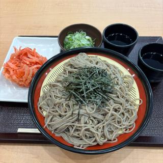 ざる蕎麦特盛(十割そば 二代目長助岡崎美合店)